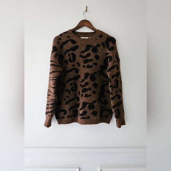 RD style animal print sweater - Picture 1 of 6